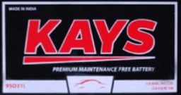 Kays car battery